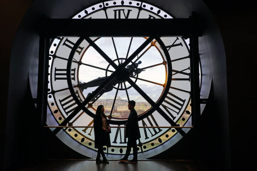 La vue depuis l'horloge d'Orsay © EQRoy