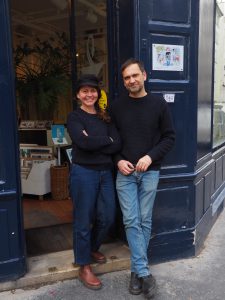 Lamia et Cyril de la Slow Galerie